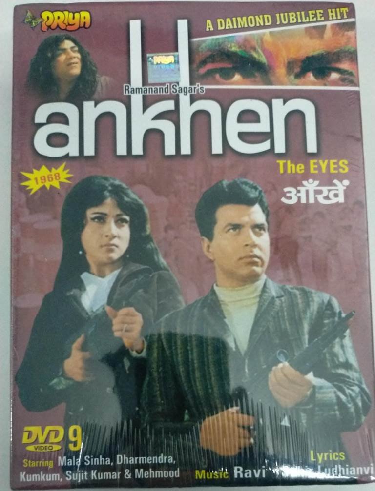 Ankhen Hindi Movie DVD - Macsendisk