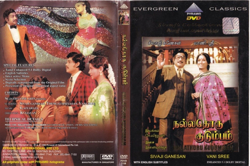 Nallathoru Kudumbam Tamil Movie DVD - Macsendisk