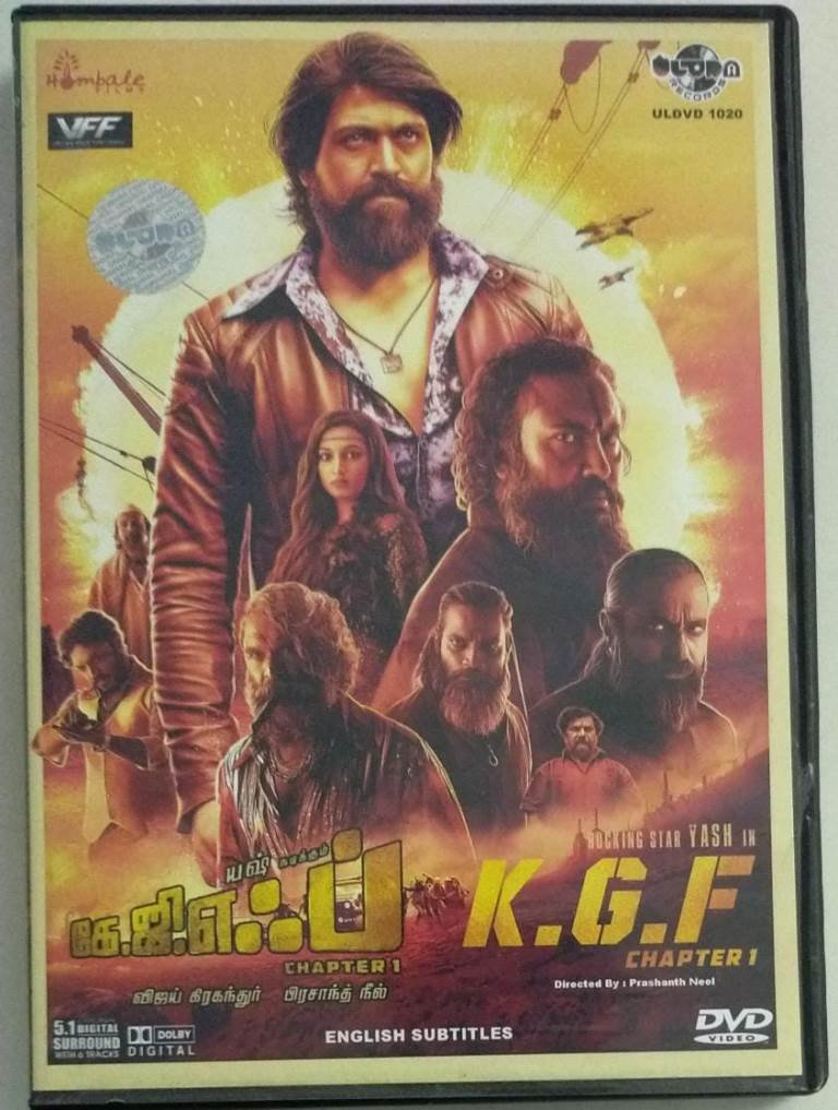 Kannada Watch Kgf Chapter CHAPTER 1&2 (2-disc Set) [Blu-ray] Japan