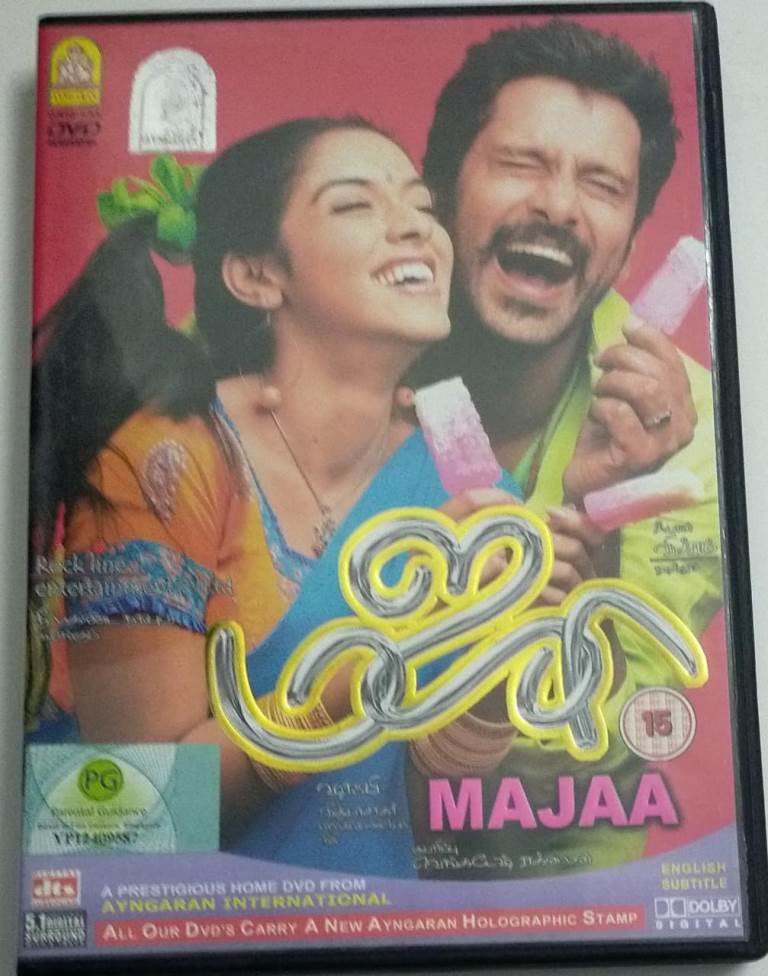 Majaa Tamil Movie DVD Macsendisk