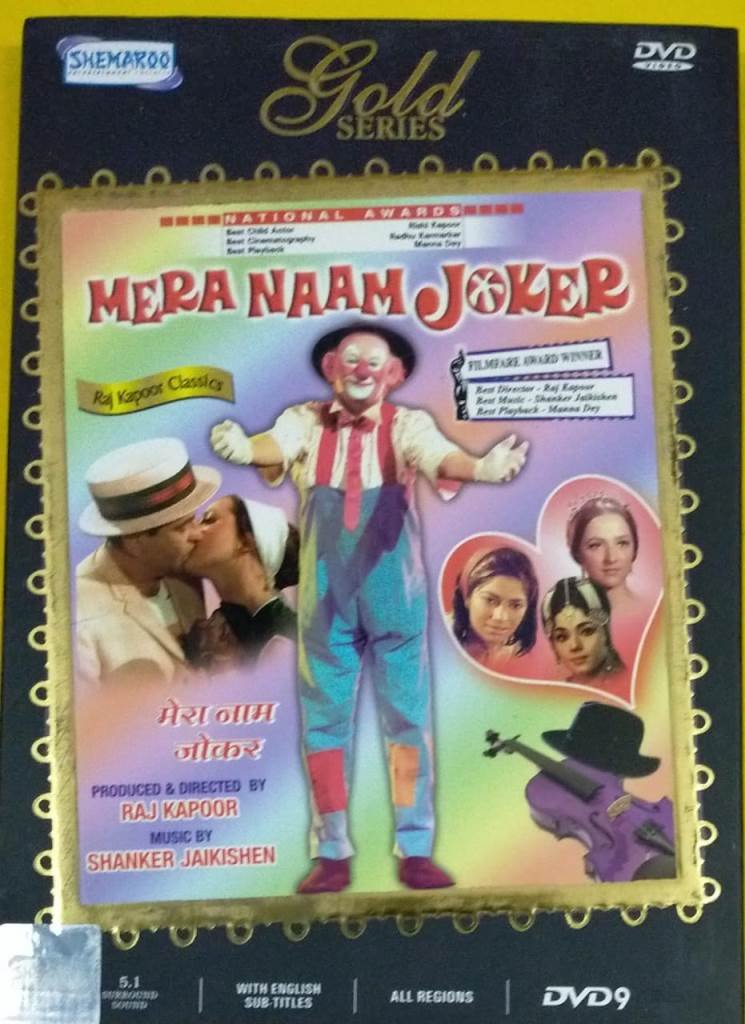 Mera Naam Jocker Hindi Film DVD Macsendisk