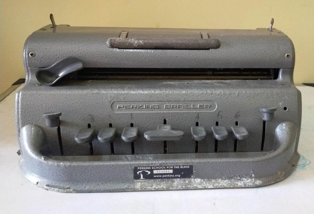 Perkins Braille Make Braille Typewriter Made In USA Macsendisk