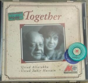 Together Instrumental Audio CD by Ustad Allarakha & Ustand Zakir Hussain 1