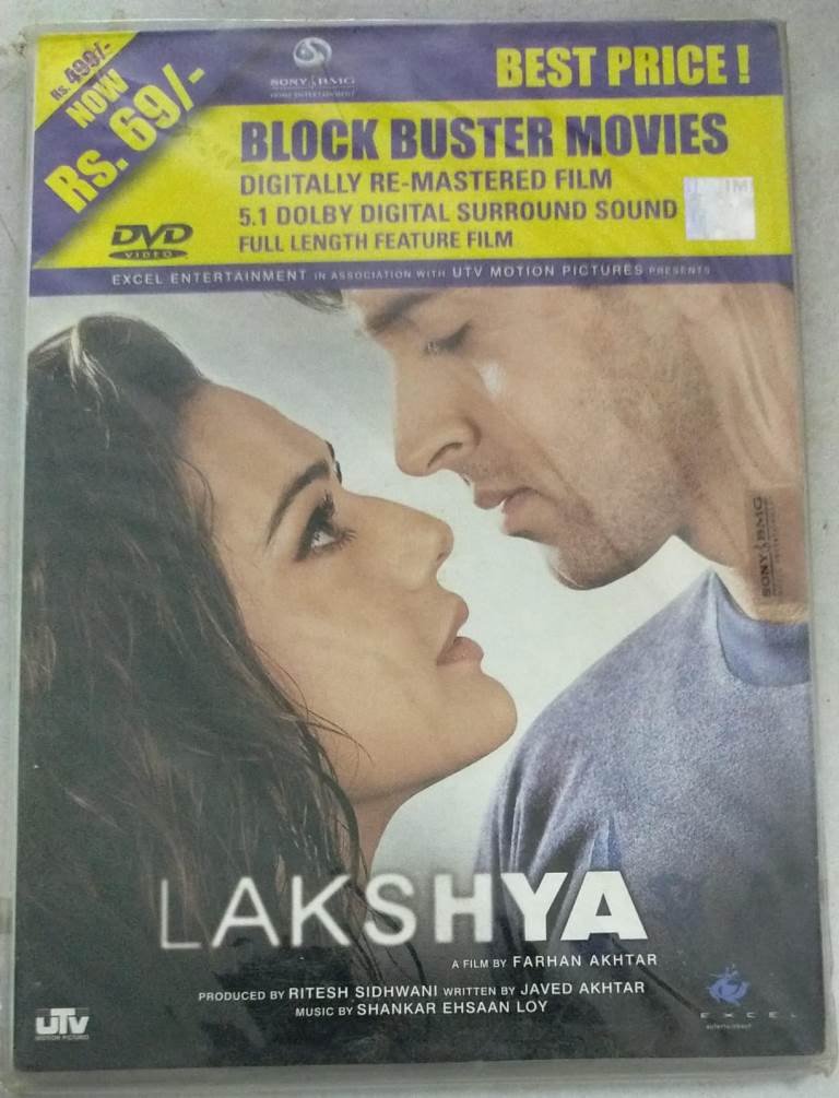 Lakshya Hindi Movie DVD Macsendisk