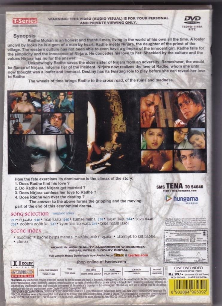 Salman Khan Tere Naam All Mp3 Amazon Tere Naam Last Scene Salman