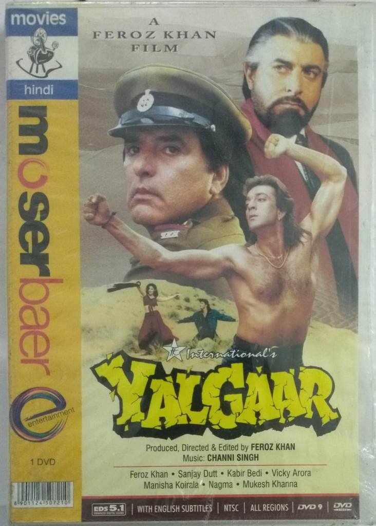 Yalgaar Hindi Movie DVD sealed pack) Macsendisk