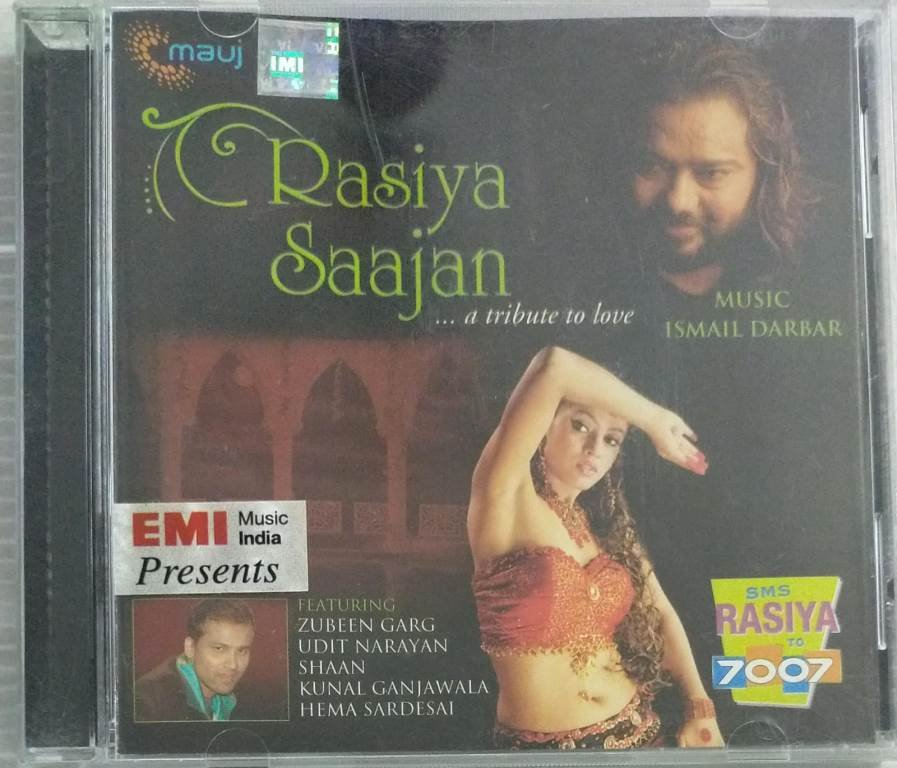 Rasiya Saaja Hindi Album songs Audio CD by Ismail Darbar - Macsendisk
