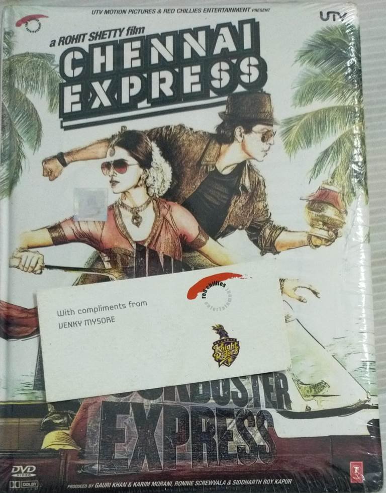 Chennai Express Hindi Movie DVD ( sealed pack)