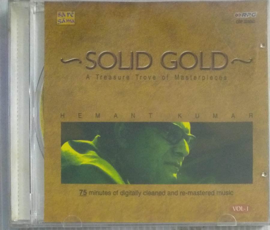 Solid Gold Hemant Kumar Hits Vol 1 Hindi Songs Audio CD