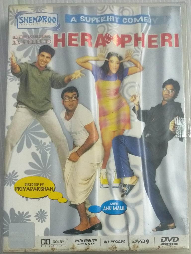 Movie Hera Pheri Full Hera Pheri Hindi Movie DVD Macsendisk