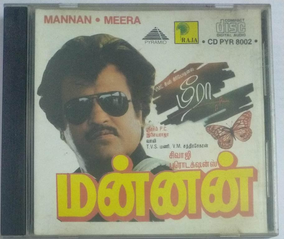 Mannan- Meera Tamil Film songs Audio CD by Ilayaraaja Macsendisk