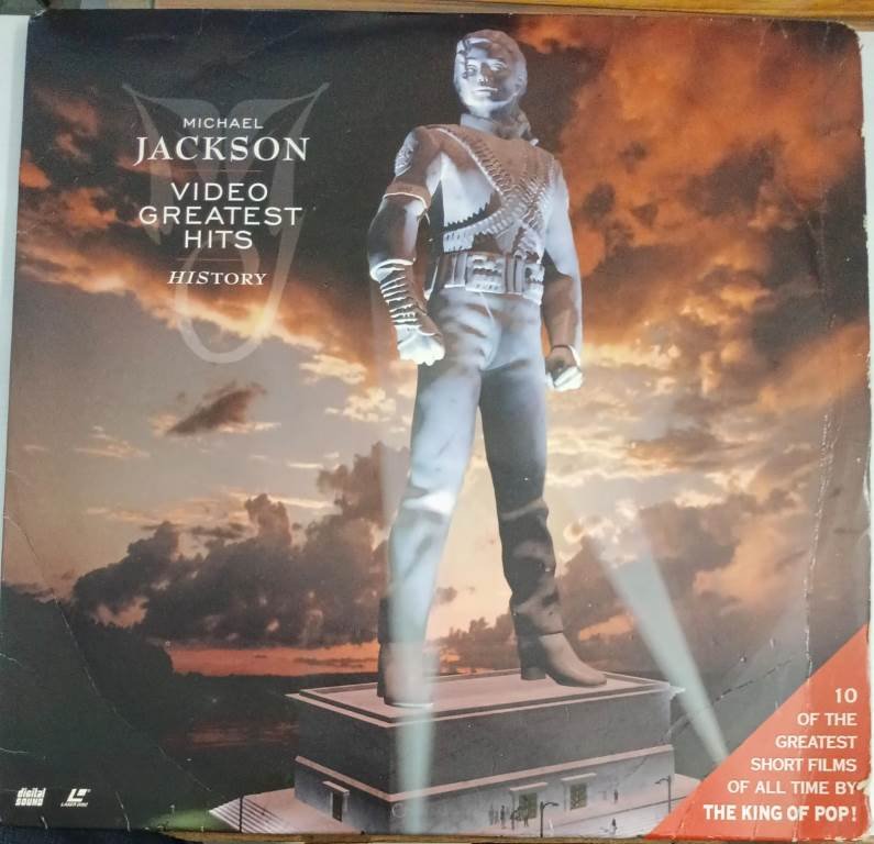 Michael Jackson Greatest Hits Video Laser disc -